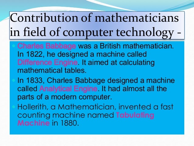 example of applied computer science field