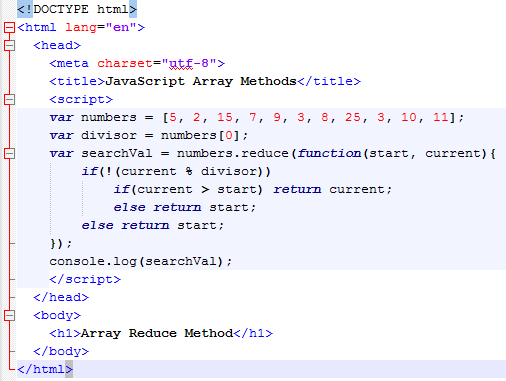 array in javascript example code