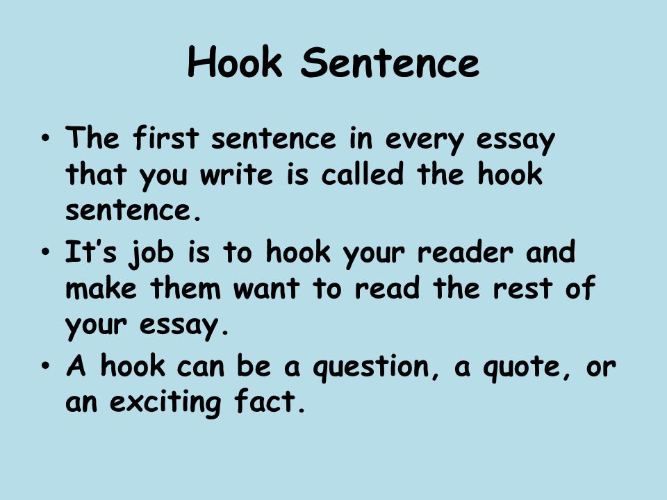 starting a sentence with and example