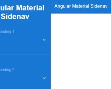 md table angular 2 example