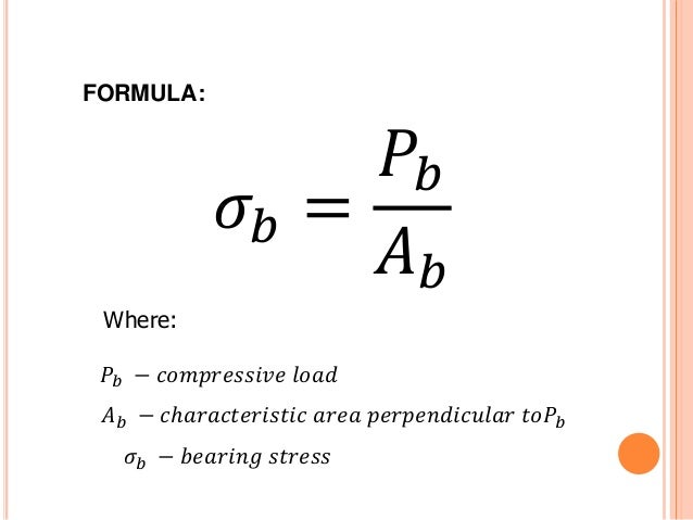 example of stress in force