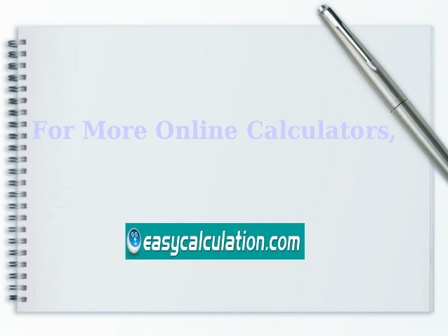 calculating standard deviation simple example