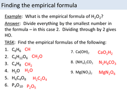 molecular formula definition and example