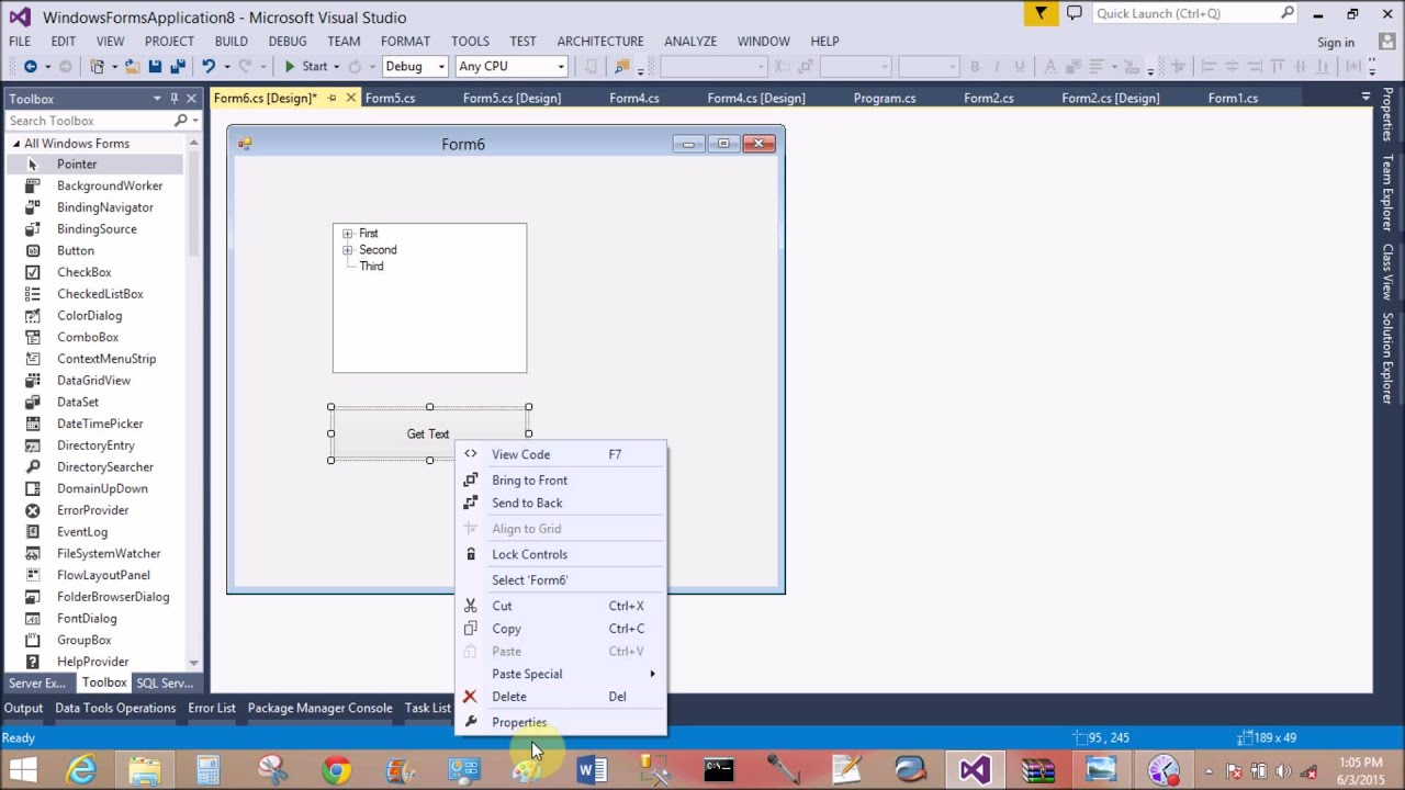 datagrid in c# windows application example