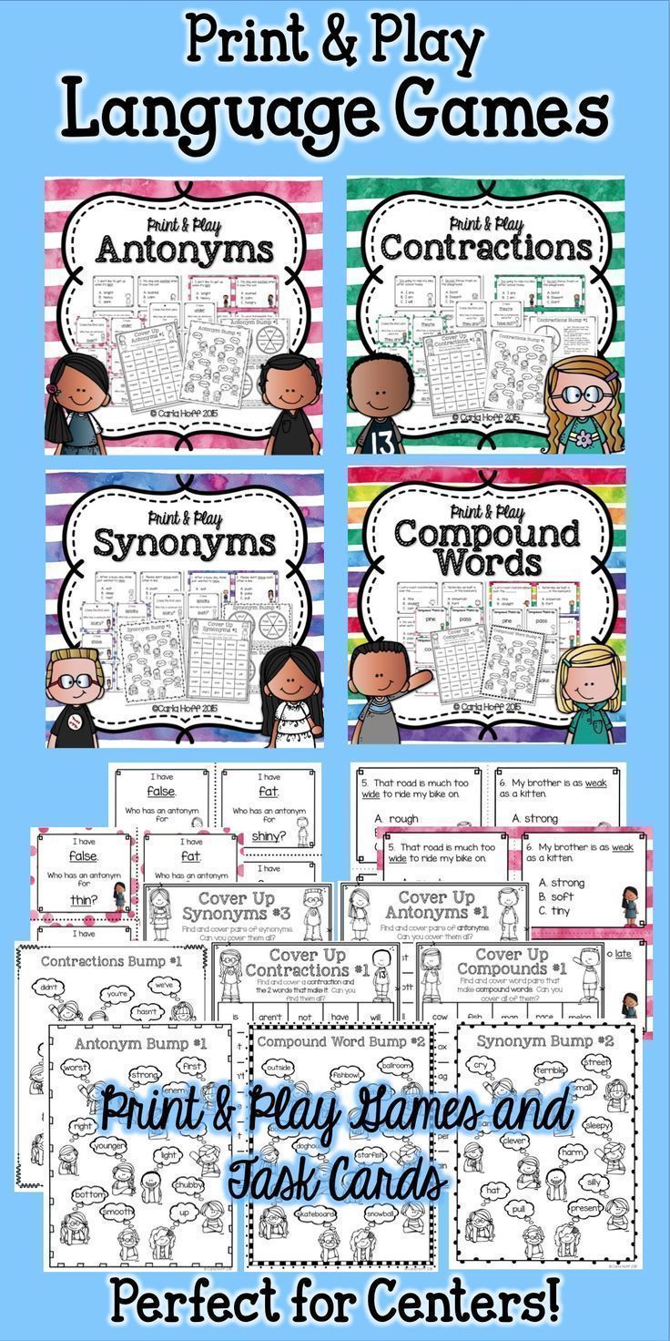 give example of antonyms and synonyms