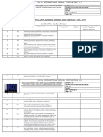 iso 9001 2015 internal audit schedule example